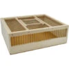 Cage De Transport En Bois 35x31x11cm