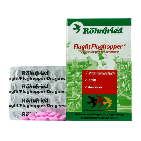 Flugfit Flughopper 60Tabs (vitamines - Puissance - Endurance)