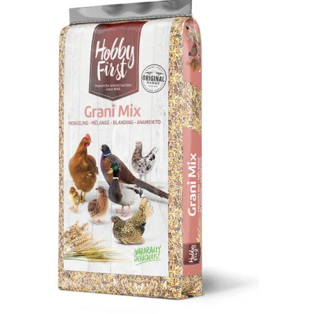 Grani 2 Mélange De Graines Avec Granulés 20kg - Pour Volailles De Petites Tailles