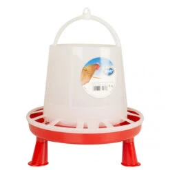 Duvo Mangeoire Pour Poules Avec Pieds - 8kg
