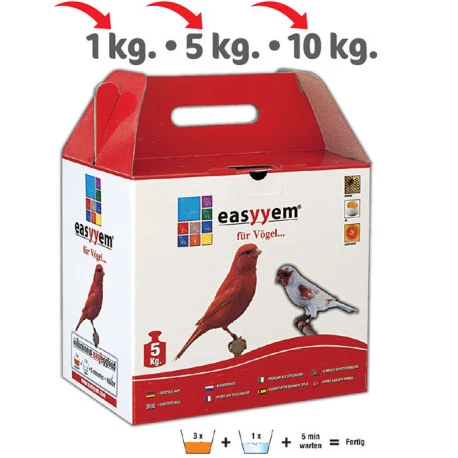 Patée Rouge Aux Oeufs Easyyem 5Kg